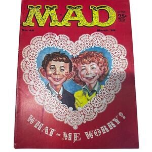 Mad Magazine #45 1959 Valentine's Day What Me Worry